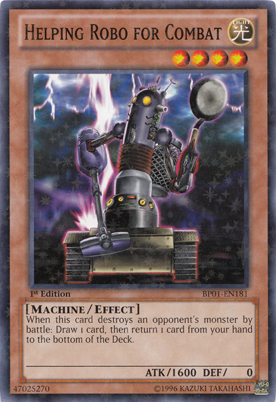 Helping Robo for Combat [BP01-EN181] Starfoil Rare | Jomio and Rueliete's Cards and Comics