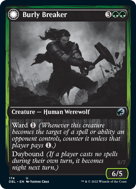Burly Breaker // Dire-Strain Demolisher [Innistrad: Double Feature] | Jomio and Rueliete's Cards and Comics