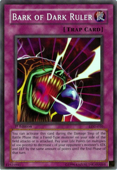 Bark of Dark Ruler [LOD-010] Common | Jomio and Rueliete's Cards and Comics