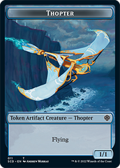 Pegasus // Thopter Double-Sided Token [Starter Commander Decks] | Jomio and Rueliete's Cards and Comics