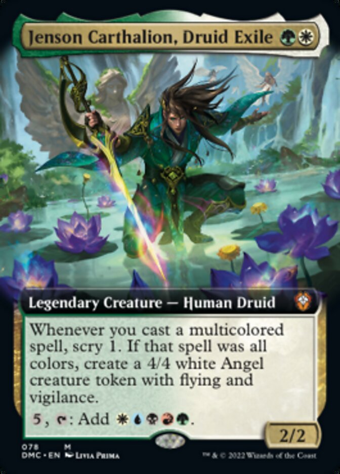 Jenson Carthalion, Druid Exile (Extended) [Dominaria United Commander] | Jomio and Rueliete's Cards and Comics