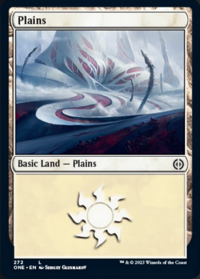 Plains (272) [Phyrexia: All Will Be One] | Jomio and Rueliete's Cards and Comics