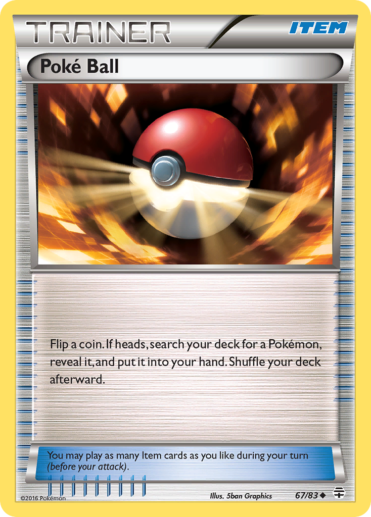 Poke Ball (67/83) [XY: Generations] | Jomio and Rueliete's Cards and Comics