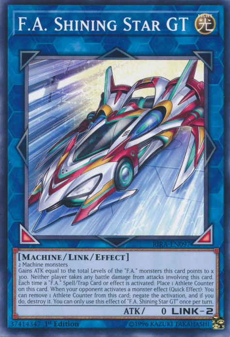 F.A. Shining Star GT [RIRA-EN097] Common | Jomio and Rueliete's Cards and Comics