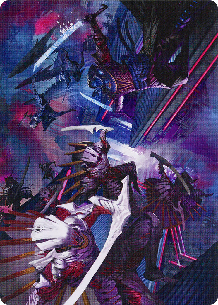 Invasion of Kamigawa Art Card [March of the Machine Art Series] | Jomio and Rueliete's Cards and Comics