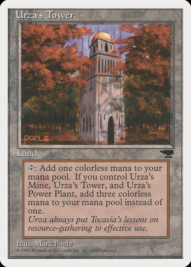 Urza's Tower (Autumn Leaves) [Chronicles] | Jomio and Rueliete's Cards and Comics