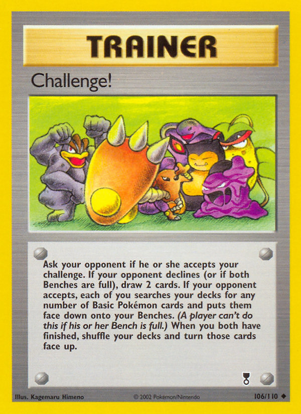 Challenge! (106/110) [Legendary Collection] | Jomio and Rueliete's Cards and Comics