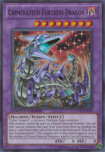 Chimeratech Fortress Dragon [CT07-EN013] Super Rare | Jomio and Rueliete's Cards and Comics