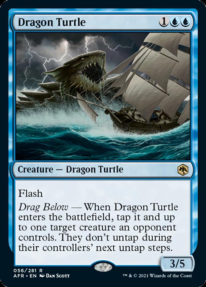 Dragon Turtle [Dungeons & Dragons: Adventures in the Forgotten Realms] | Jomio and Rueliete's Cards and Comics