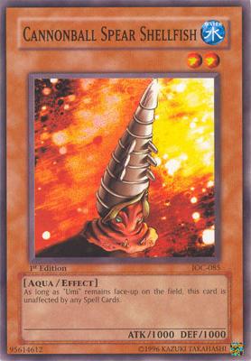 Cannonball Spear Shellfish [IOC-085] Common | Jomio and Rueliete's Cards and Comics