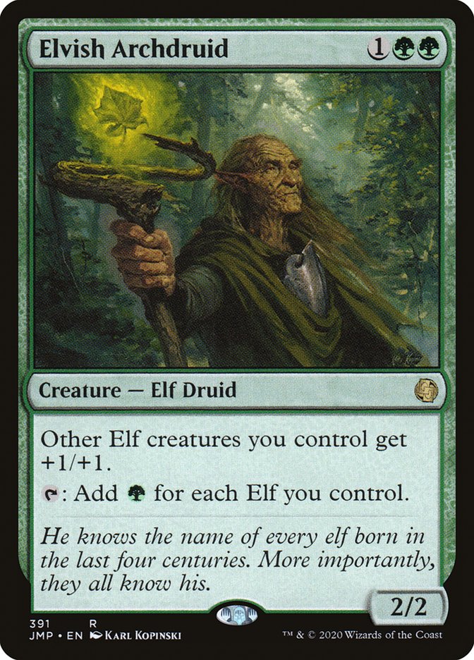 Elvish Archdruid [Jumpstart] | Jomio and Rueliete's Cards and Comics
