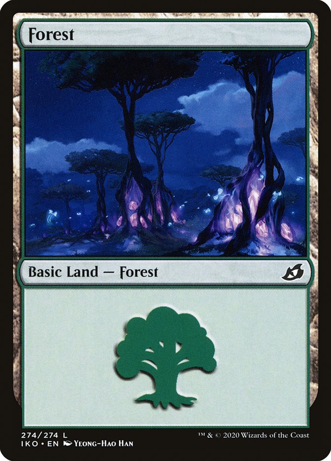 Forest (274) [Ikoria: Lair of Behemoths] | Jomio and Rueliete's Cards and Comics