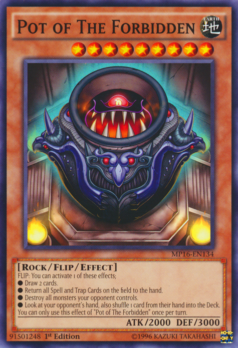 Pot of The Forbidden [MP16-EN134] Common | Jomio and Rueliete's Cards and Comics