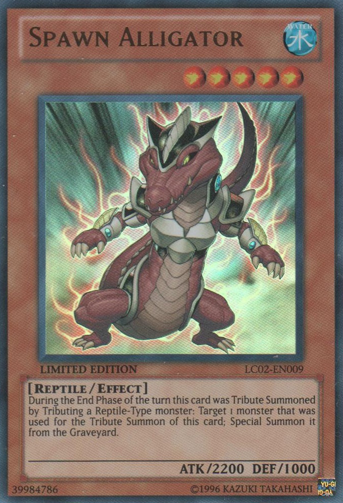 Spawn Alligator [LC02-EN009] Ultra Rare | Jomio and Rueliete's Cards and Comics