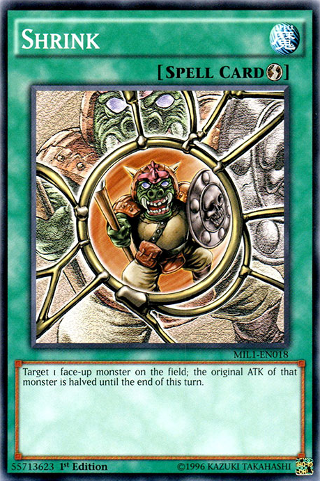 Shrink [MIL1-EN018] Common | Jomio and Rueliete's Cards and Comics