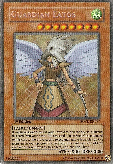 Guardian Eatos [SOVR-EN097] Secret Rare | Jomio and Rueliete's Cards and Comics