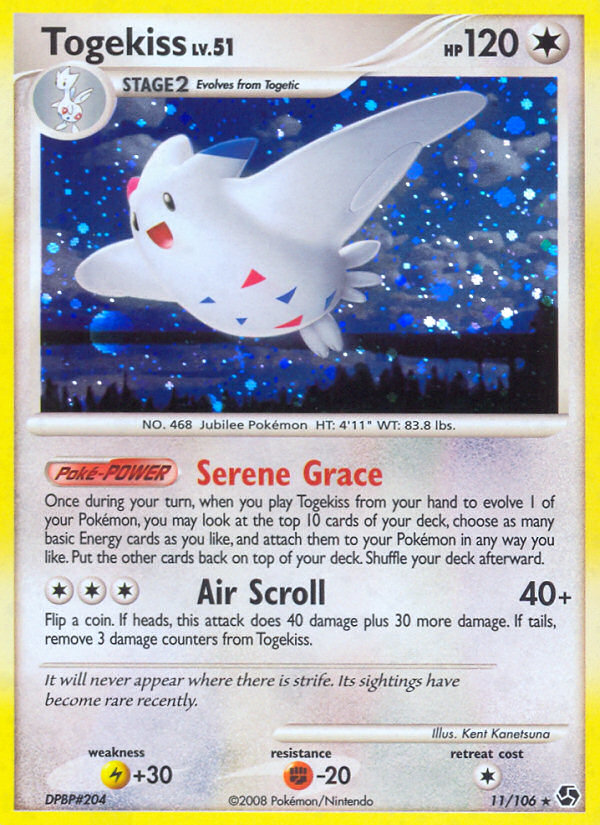 Togekiss (11/106) [Diamond & Pearl: Great Encounters] | Jomio and Rueliete's Cards and Comics