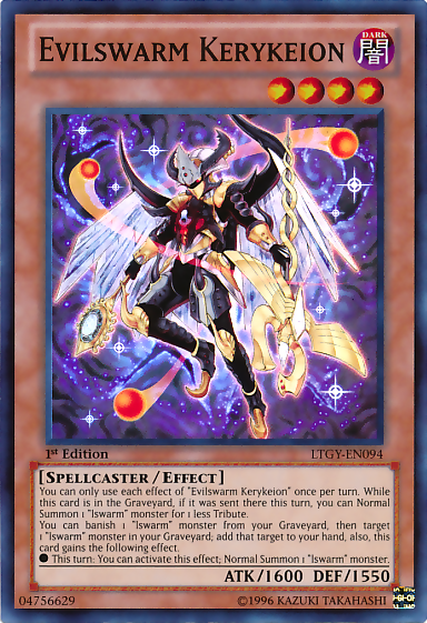 Evilswarm Kerykeion [LTGY-EN094] Super Rare | Jomio and Rueliete's Cards and Comics