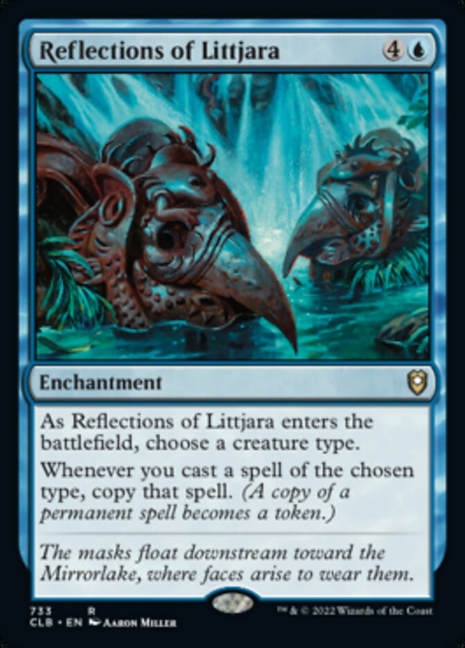Reflections of Littjara [Commander Legends: Battle for Baldur's Gate] | Jomio and Rueliete's Cards and Comics