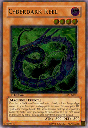 Cyberdark Keel (UTR) [CDIP-EN003] Ultimate Rare | Jomio and Rueliete's Cards and Comics