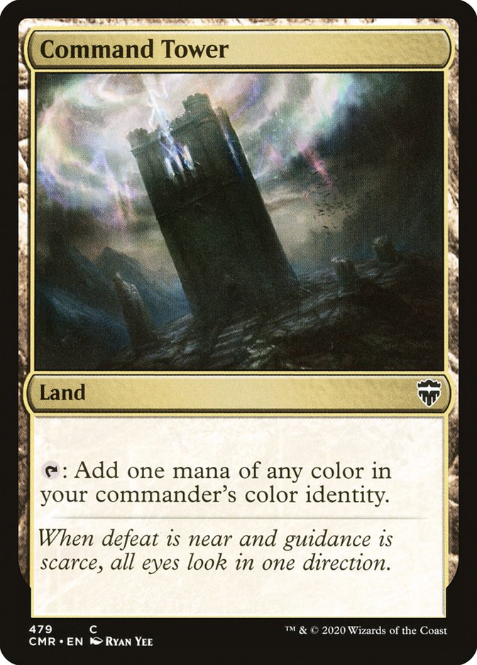 Command Tower (479) [Commander Legends] | Jomio and Rueliete's Cards and Comics
