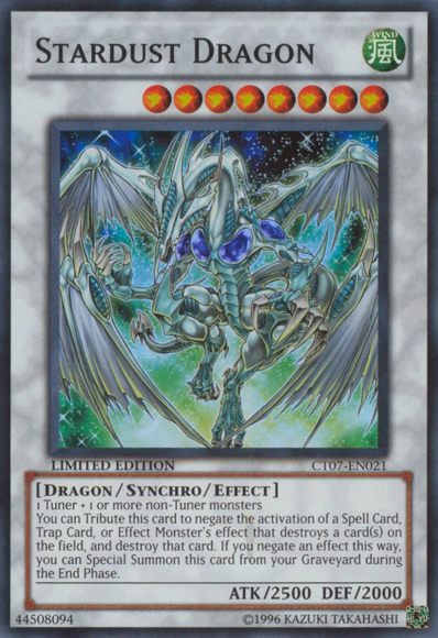 Stardust Dragon [CT07-EN021] Super Rare | Jomio and Rueliete's Cards and Comics