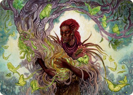 Circle of Dreams Druid Art Card [Dungeons & Dragons: Adventures in the Forgotten Realms Art Series] | Jomio and Rueliete's Cards and Comics