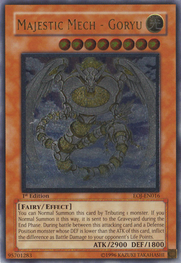 Majestic Mech - Goryu (UTR) [EOJ-EN016] Ultimate Rare | Jomio and Rueliete's Cards and Comics