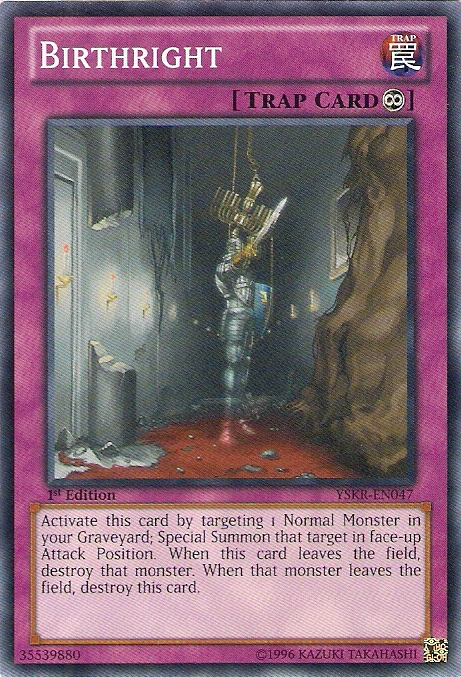 Birthright [YSKR-EN047] Common | Jomio and Rueliete's Cards and Comics