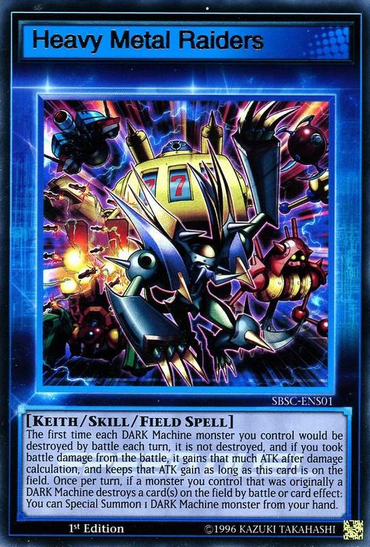 Heavy Metal Raiders (Skill Card) [SBSC-ENS01] Ultra Rare | Jomio and Rueliete's Cards and Comics