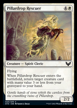 Pillardrop Rescuer [Strixhaven: School of Mages] | Jomio and Rueliete's Cards and Comics