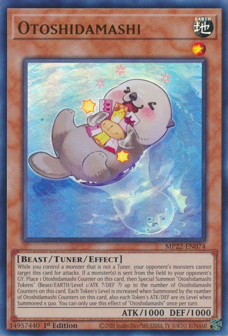 Otoshidamashi [MP22-EN074] Ultra Rare | Jomio and Rueliete's Cards and Comics