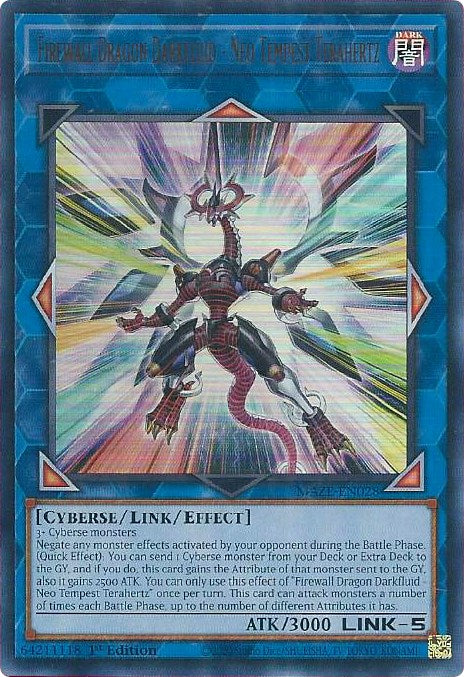 Firewall Dragon Darkfluid [MAZE-EN028] Ultra Rare | Jomio and Rueliete's Cards and Comics