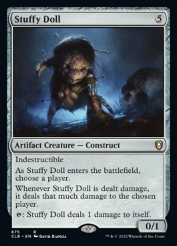 Stuffy Doll [Commander Legends: Battle for Baldur's Gate] | Jomio and Rueliete's Cards and Comics