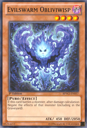 Evilswarm Obliviwisp [BPW2-EN057] Common | Jomio and Rueliete's Cards and Comics