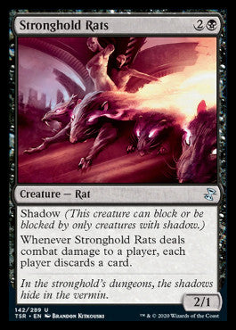 Stronghold Rats [Time Spiral Remastered] | Jomio and Rueliete's Cards and Comics