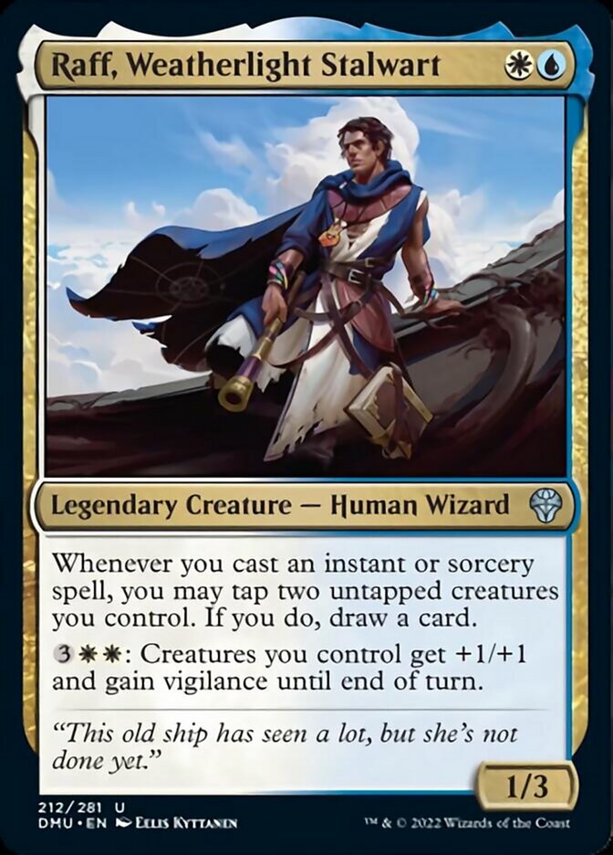 Raff, Weatherlight Stalwart [Dominaria United] | Jomio and Rueliete's Cards and Comics