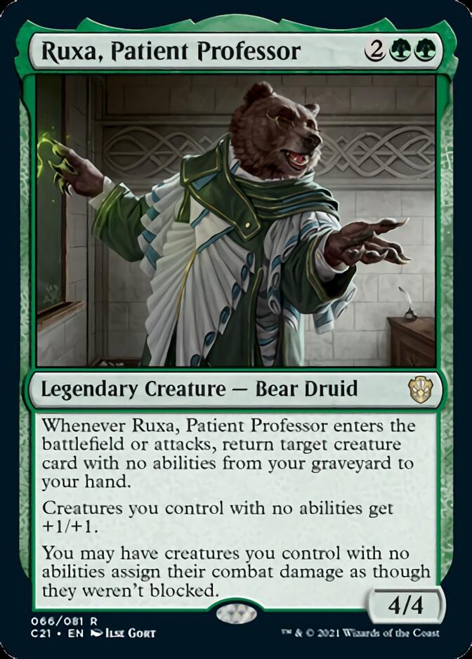 Ruxa, Patient Professor [Commander 2021] | Jomio and Rueliete's Cards and Comics