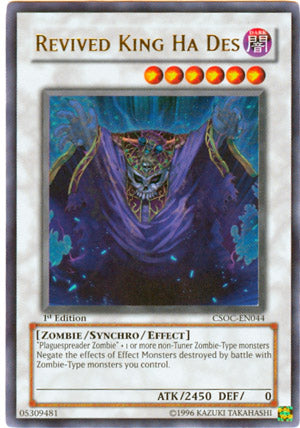 Revived King Ha Des [CSOC-EN044] Ultra Rare | Jomio and Rueliete's Cards and Comics