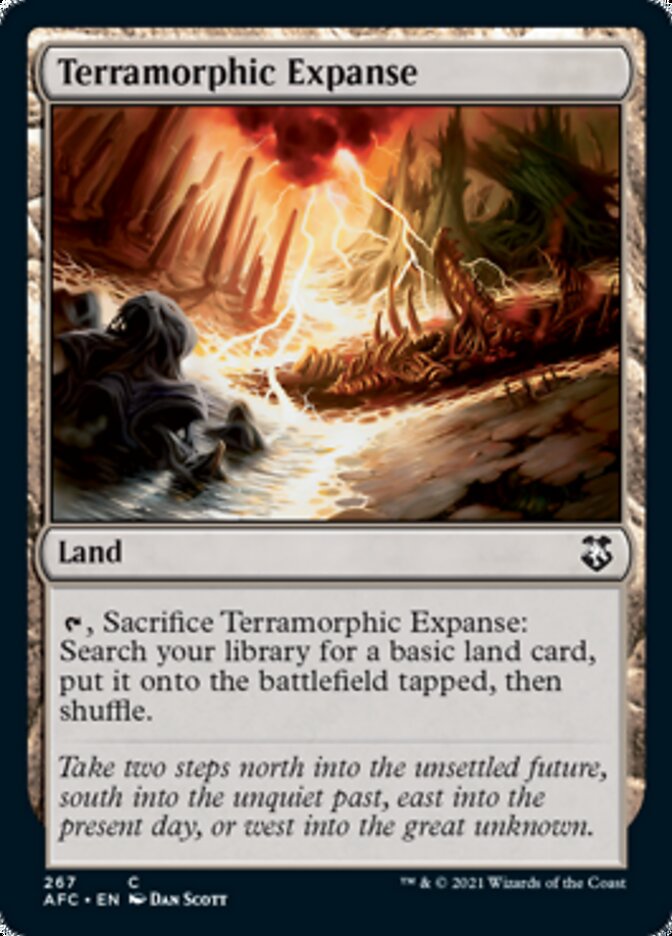 Terramorphic Expanse [Dungeons & Dragons: Adventures in the Forgotten Realms Commander] | Jomio and Rueliete's Cards and Comics
