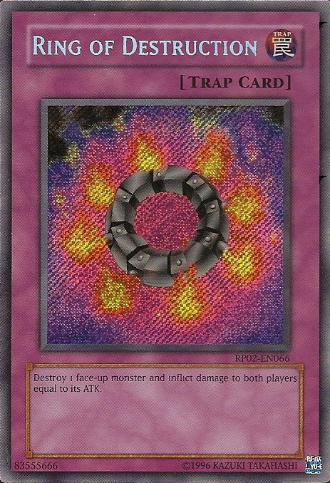 Ring of Destruction [RP02-EN066] Secret Rare | Jomio and Rueliete's Cards and Comics