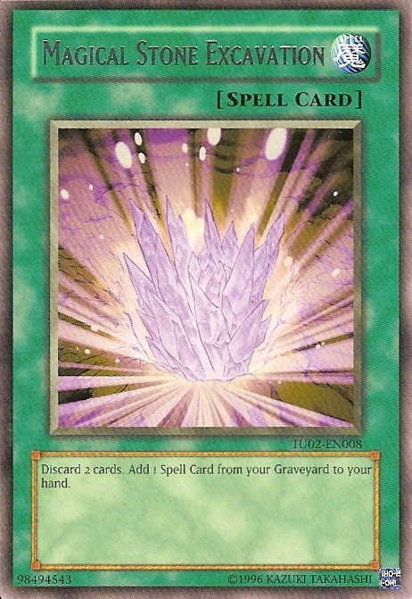 Magical Stone Excavation [TU02-EN008] Rare | Jomio and Rueliete's Cards and Comics