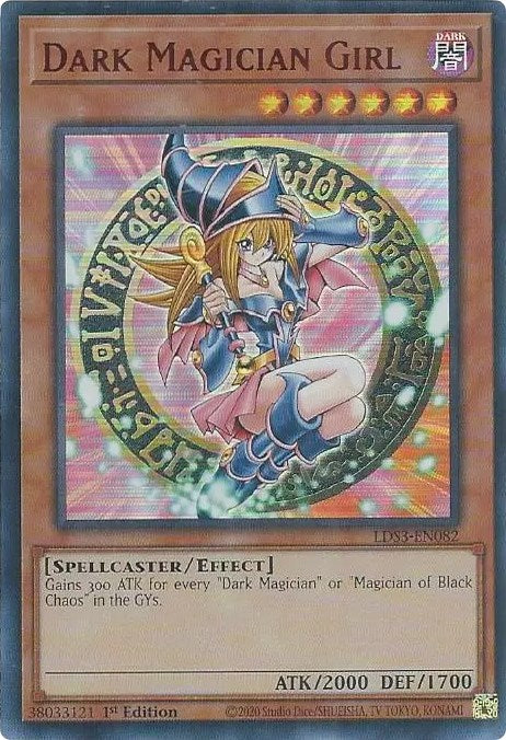 Dark Magician Girl (Red) [LDS3-EN082] Ultra Rare | Jomio and Rueliete's Cards and Comics