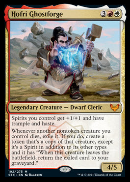 Hofri Ghostforge [Strixhaven: School of Mages] | Jomio and Rueliete's Cards and Comics