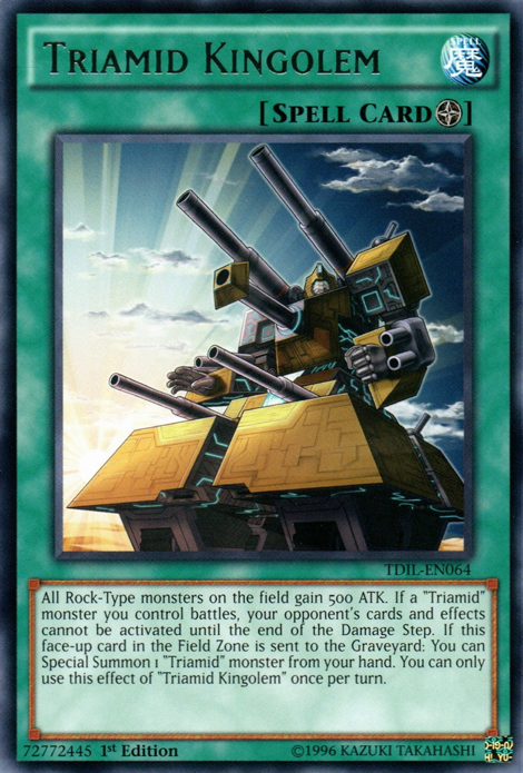 Triamid Kingolem [TDIL-EN064] Rare | Jomio and Rueliete's Cards and Comics