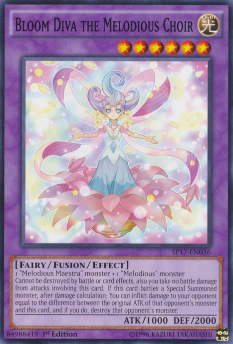 Bloom Diva the Melodious Choir [SP17-EN036] Common | Jomio and Rueliete's Cards and Comics