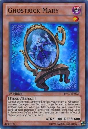 Ghostrick Mary [LVAL-EN022] Super Rare | Jomio and Rueliete's Cards and Comics