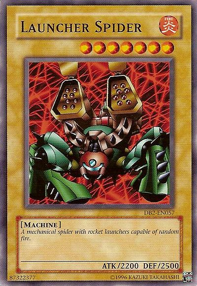 Launcher Spider [DB2-EN057] Common | Jomio and Rueliete's Cards and Comics