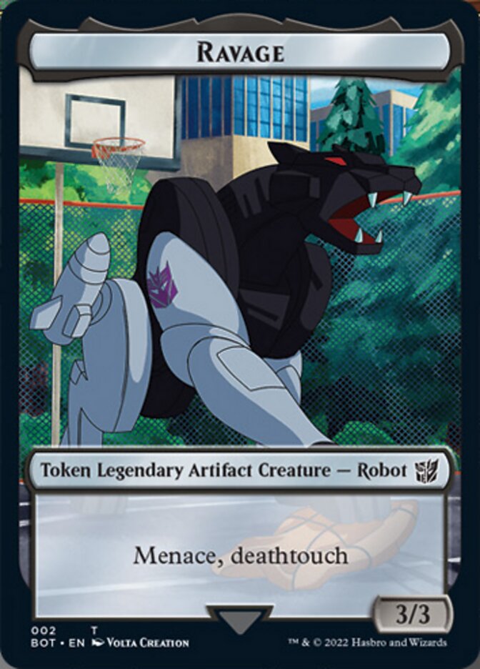 Powerstone // Ravage Double-Sided Token [The Brothers' War Tokens] | Jomio and Rueliete's Cards and Comics