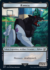 Powerstone // Ravage Double-Sided Token [The Brothers' War Tokens] | Jomio and Rueliete's Cards and Comics